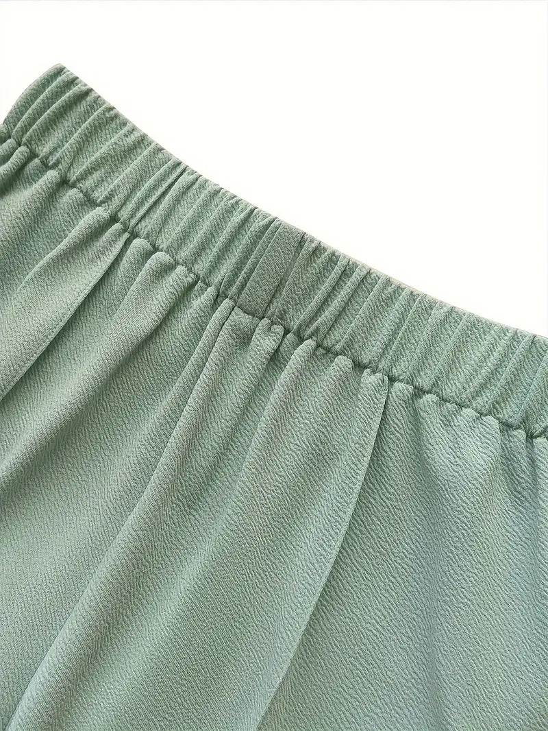 Comfort Chic: Plus-Size Soft & Comfort material Shirt & Pants Set