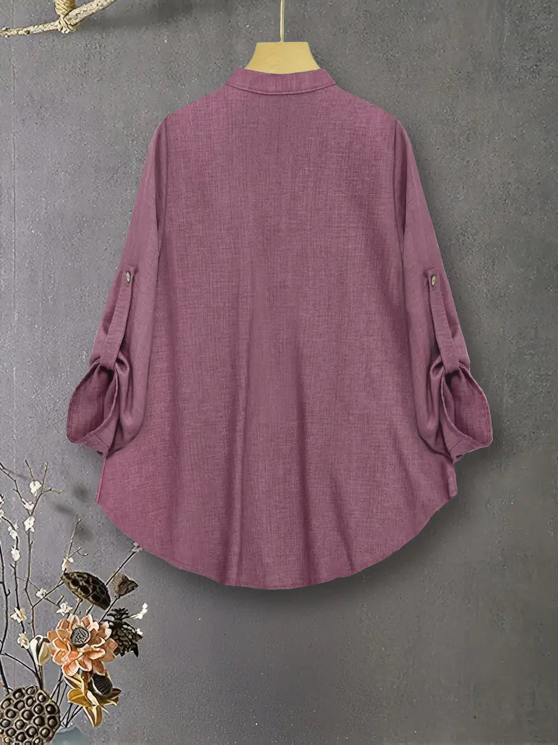 Comfort Chic: Plus-Size Soft & Comfort material Shirt & Pants Set